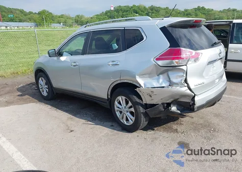 2015 Nissan Rogue S from USA, damaged, VIN KNMAT2MT6FP516262